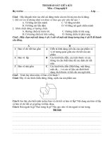 Thi khảo sát giữa kì i cn