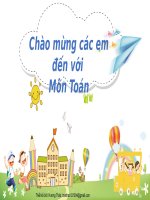 Môn toán   lớp 2   tuần 26   bài luyện tập chung ( tiết 1)