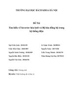 Tìm hiểu về Inverter hòa lưới và Bộ hòa đồng bộ trong hệ thống điện