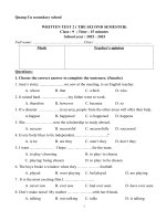 Kiem tra 15 so 2  phut anh 9 ki 2