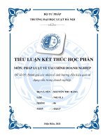 Đánh giá các nhân tố ảnh hưởng đến hiệu quả sử dụng vốn trong doanh nghiệp? Bài tập pháp luật về tài chính doanh nghiệp