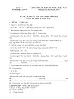 Mẫu kê khai tài sản thu nhập