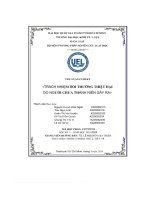 Tiểu luận trách nhiệm bồi thường thiệt hại  do người chưa thành niên gây ra