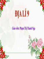 Địa lí 9   bài 39