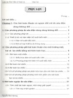 Phát triển phương pháp giải bài toán thuận hai và ba chiều nhằm mục đích phục vụ cho việc phân tích số liệu đo sâu điện trên môi trường địa chất phức tạp