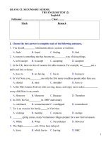 Bài kt thường xuyên 2 8d