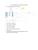 Phân tích lựa chọn dây dẫn dc ac và các tbđc và bv
