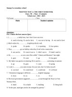 Kiểm tra 15 số 2  anh 9 e