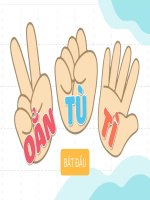 Trò chơi tương tác oẳn tù tì