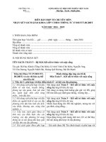 Toán 5   thuyet minh tieu chi chon sach toan 5