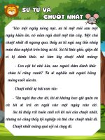 Sư tử và chuột nhắt tvdhst