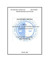 Luận văn thạc sĩ Luật học: Phòng ngừa tội giết người trên địa bàn thành phố Hải Phòng