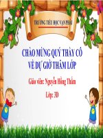 Tv t30 trao đổi tiết kiệm nước