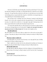 Nghiên cứu công nghệ E-learning và ứng dụng tại trường Cao đẳng Sư phạm Lào