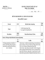 Âm nhạc 5 thuyết minh tiêu chí