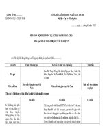 Hđtn 5 thuyết minh tiêu chí