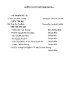 Đề tài nghiên cứu khoa học cấp Trường: Quyền tự do ngôn luận theo pháp luật quốc tế và pháp luật một số quốc gia - Một số giá trị cho Việt Nam