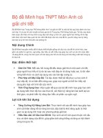 Bộ đề minh họa tnpt môn anh có giải chi tiết (1)