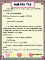 Hai bàn tay tvdhst