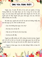 Ông vua sáng suốt tvdhst