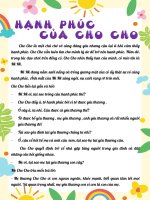 Hạnh phúc của cho cho   tvdhst