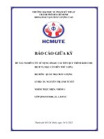 ĐỀ TÀI NGHIÊN CỨU SỬ DỤNG DMAIC CẢI TIẾN QUY TRÌNH KHO CHO DỊCH VỤ HẬU CẦN BÊN THỨ 3 (3PL)
