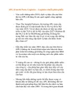 TRÌNH BÀY VỀ 4 PARTY LOGISTICS