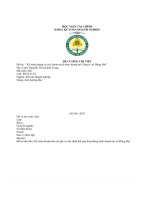 Kế toán doanh thu chi phí và xác định kết quả hoạt động kinh doanh tại sứ đông hải