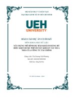 Xây dựng mô hình dự báo khách hàng đủ điều kiện được phê duyệt khoản vay mua nhà của công ty tài chính