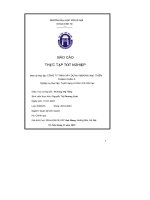 Báo cáo thực tập tốt nghiệp  công ty tnhh xây dựng thương mại thiên thanh châu á