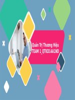 Slide quản trị thương hiệu