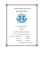 Đề tài điều khiển nhiệt độ và độ ẩm tự động