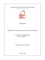 Nghiên cứu kỹ thuật nhận dạng và phân tích mã độc