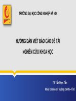 Slide huong dan viet bao cao nckh