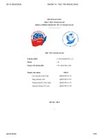 đề tài THƯ TÍN NGOẠI GIAO