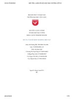 BÀI TIỂU LUẬN CUỐI KÌ XÃ HỘI HỌC ĐẠI CƯƠNG  ĐỀ TÀI VẤN ĐỀ BODY SHAMING HIỆN NAY