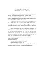 Bản sắc văn hóa việt nam mặt tinh thần của văn hóa việt nam