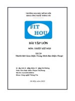 Bài tập lớn đề tài thiết kế giao diện trang web bán điện thoại