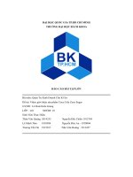 Báo cáo bài tập lớn đề tài video giới thiệu sản phẩm coca cola zezo sugar