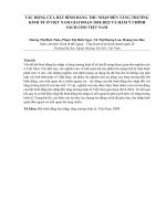 TÁC ĐỘNG CỦA BẤT BÌNH ĐẲNG THU NHẬP ĐẾN TĂNG TRƯỞNG KINH TẾ Ở VIỆT NAM GIAI ĐOẠN 2018-2022 VÀ HÀM Ý CHÍNH SÁCH CHO VIỆT NAM