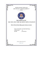 Bài Thảo Luận  Phát Triển Hệ Thống Quản Lý Đặt Tour Du Lịch.pdf