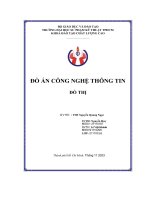 Đồ án công nghệ thông tin đồ thị