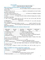 Unit 11  travelling in the future lần 1