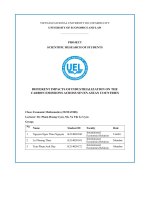 Different impacts of industrialization on thecarbon emissions across seven asean countries