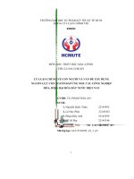 Triết học cuối kì 1   lý luận chung về con người và vấn đề xây dựng nguồn lực con người đáp ứng nhu