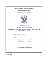 BÁO CÁO CUỐI KỲ MÔN HỌC NĂNG LƯỢNG TÁI TẠO MÔ PHỎNG HỆ THỐNG PHÁT ĐIỆN KẾT NỐI LƯỚI 12KW SỬ DỤNG HỆ THỐNG ĐIỆN MẶT TRỜI