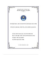 Đề tài kha wifi wpa, wpa2 trên kalilinux