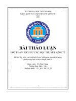 Lịch Sử Các Học Thuyết Kinh Tế- Bài Thảo Luận  Lý Luận Vai Trò Kinh Tế Của Nhà Nước Qua Các Trường Phái Trong Lịch Sử Học Thuyết Kinh Tế.pdf