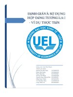 So sánh thị trường cơ sở và chứng khoán phái sinh