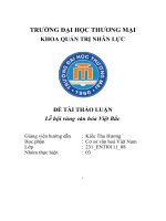 Đề Tài Thảo Luận Lễ Hội Vùng Văn Hóa Việt Bắc.pdf